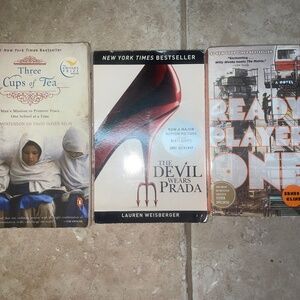 3-pack of novels; all New York Times Bestsellers